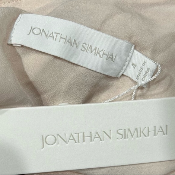JONATHAN SIMKHAI cream gown, dress NEW WITH TAGS Size 4 - Picture 4 of 6